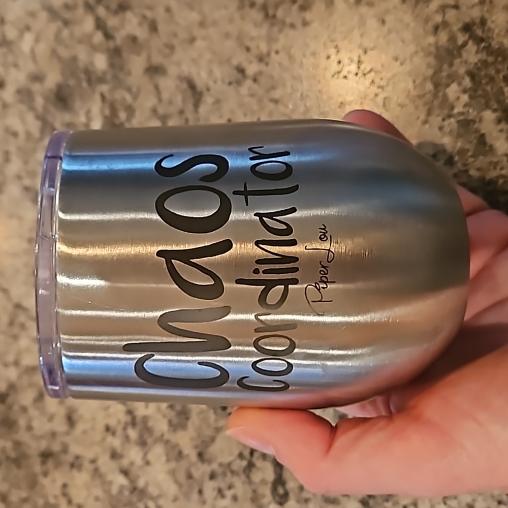 Stainless steel wine cup